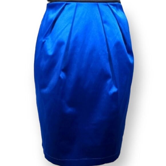 FOREVER 21 XXI ROYAL BLUE STRAPLESS DRESS SZ.1 EUC - Picture 3 of 6